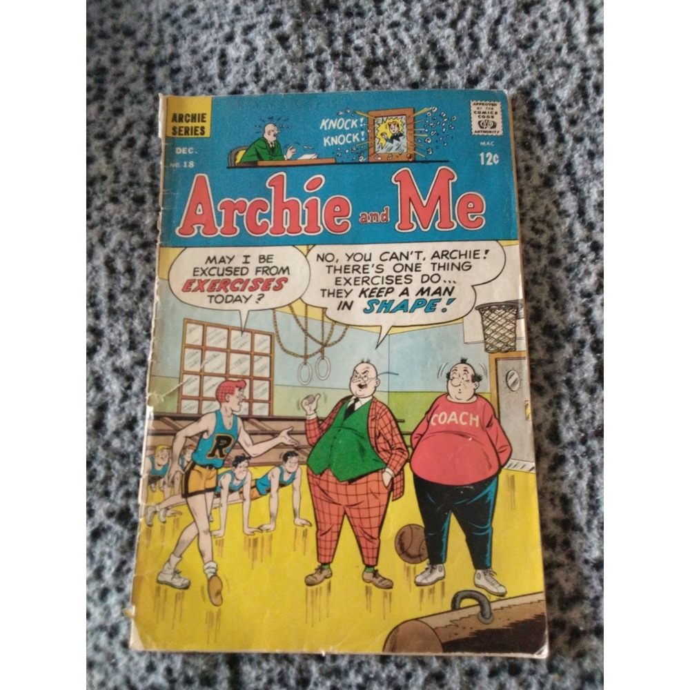 Archie and Me No 18 December 1967 Vintage Silver Age‎ Archie Series Comic Book